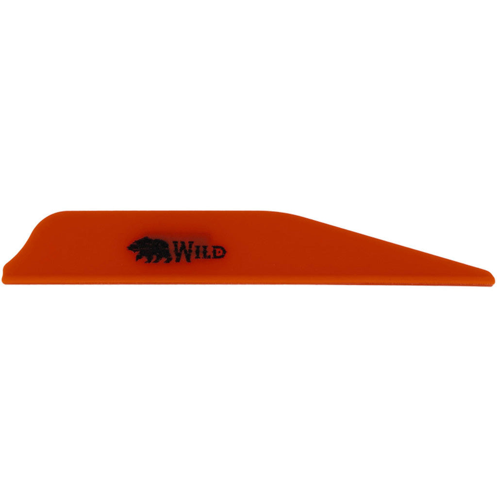 Bohning Wild Vanes 3 in. Red 100 pk.