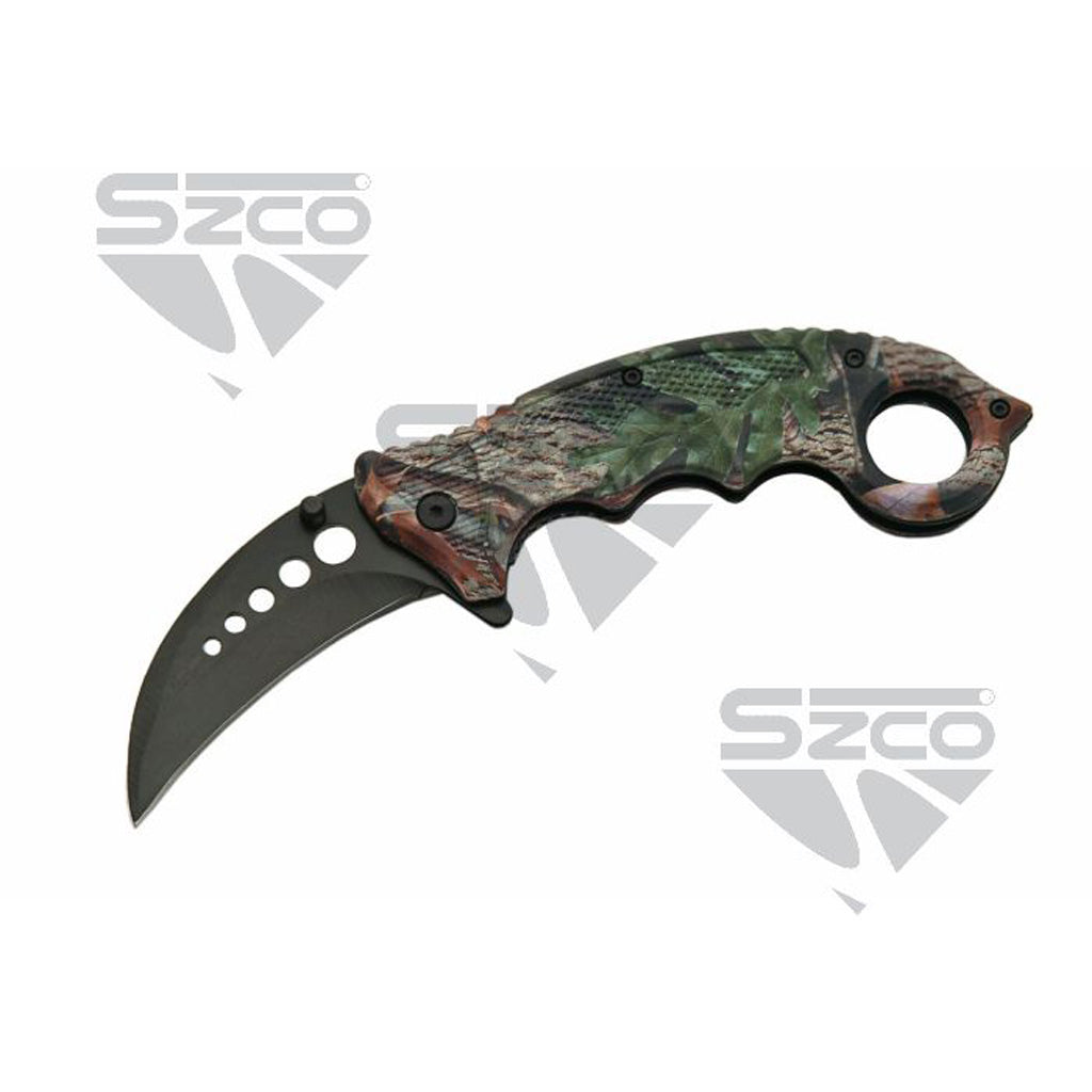 SZCO Camo Karambit 5 in.