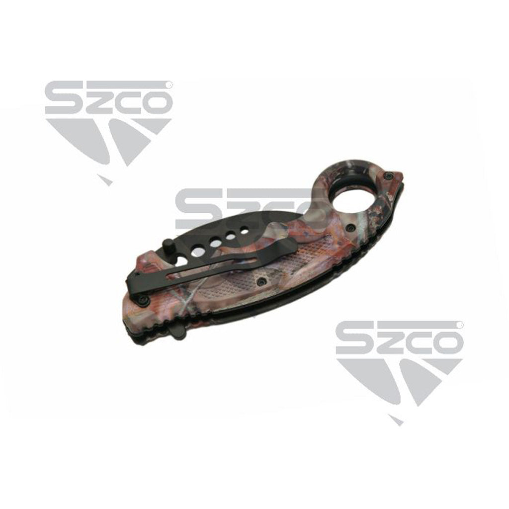 SZCO Camo Karambit 5 in.