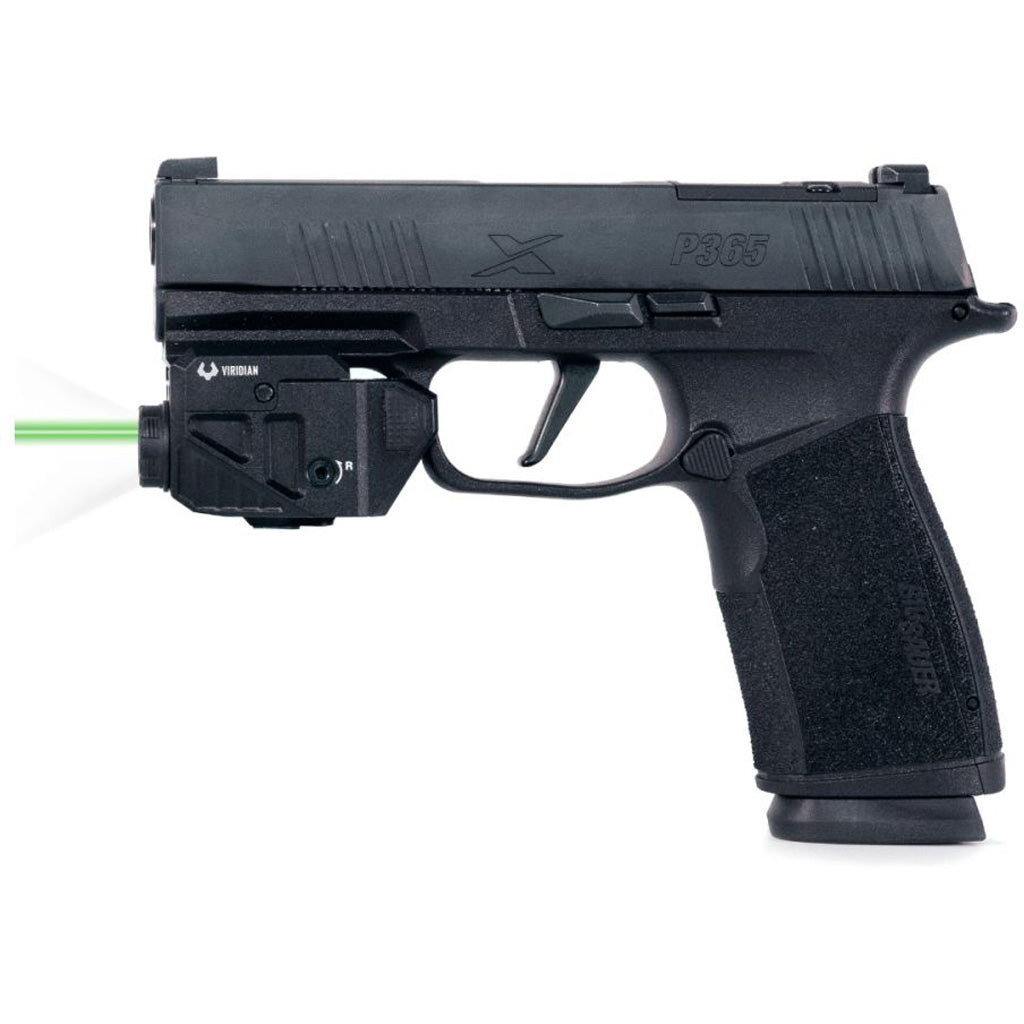 Viridian C5L Micro Universal Laser and Light 550 Lumen Tactical Light w/ Green Laser Black