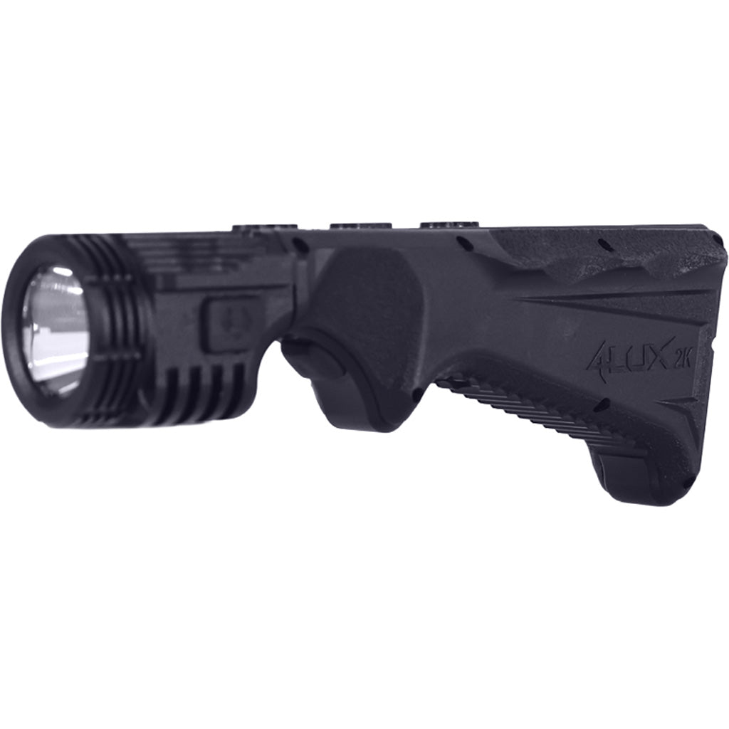 Viridian 4LUX 2K Duo Angled Foregrip w/ Tactical 1850 Lumen Light w/ Green Laser Black