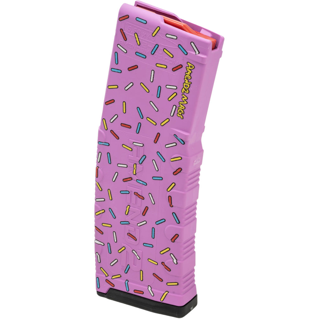 Amend2 AR-15 Mod 2 Magazine 5.56/223 Pink Sprinkle Donut 30 rd.