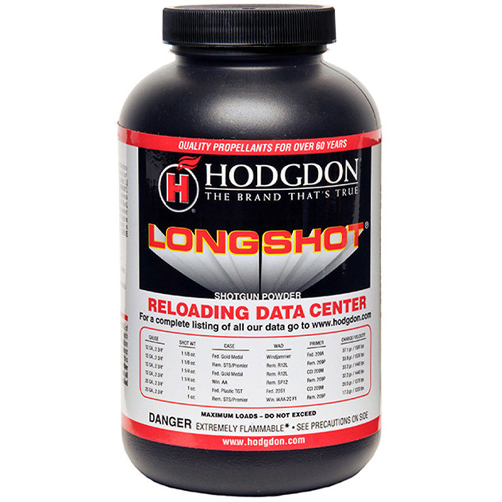 Hodgdon Longshot Powder 1 lb. Shotgun/Pistol HAZMAT