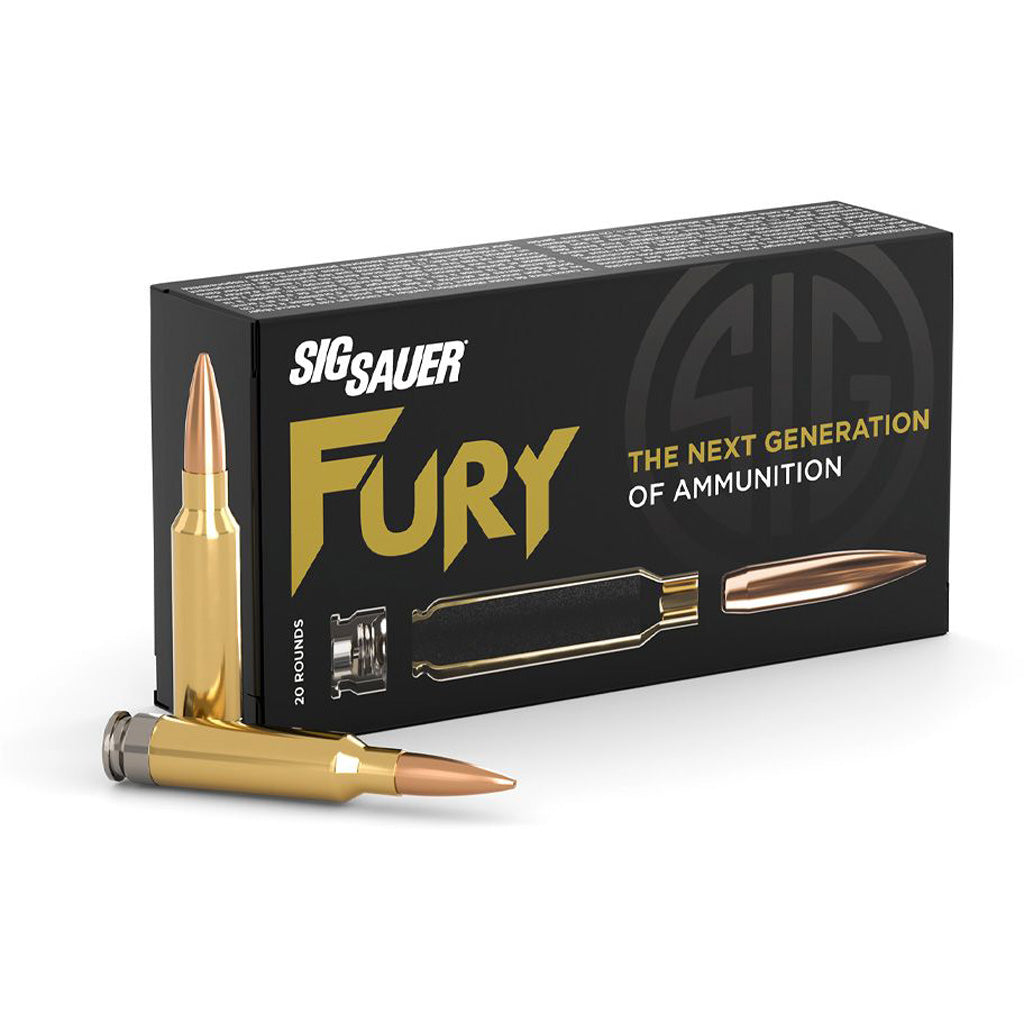 Sig Sauer Elite Match Grade Performance Rifle Ammo 277 Sig Fury 155 gr. OTM Matchking 20 rd.