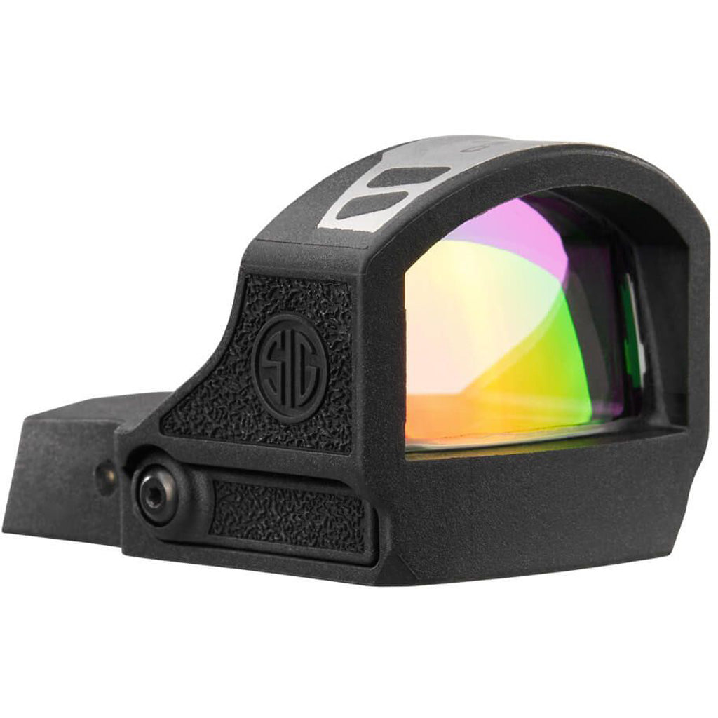 Sig Sauer Romeo-RS Reflex Sight 6 MOA Red Dot Black Compact Footprint