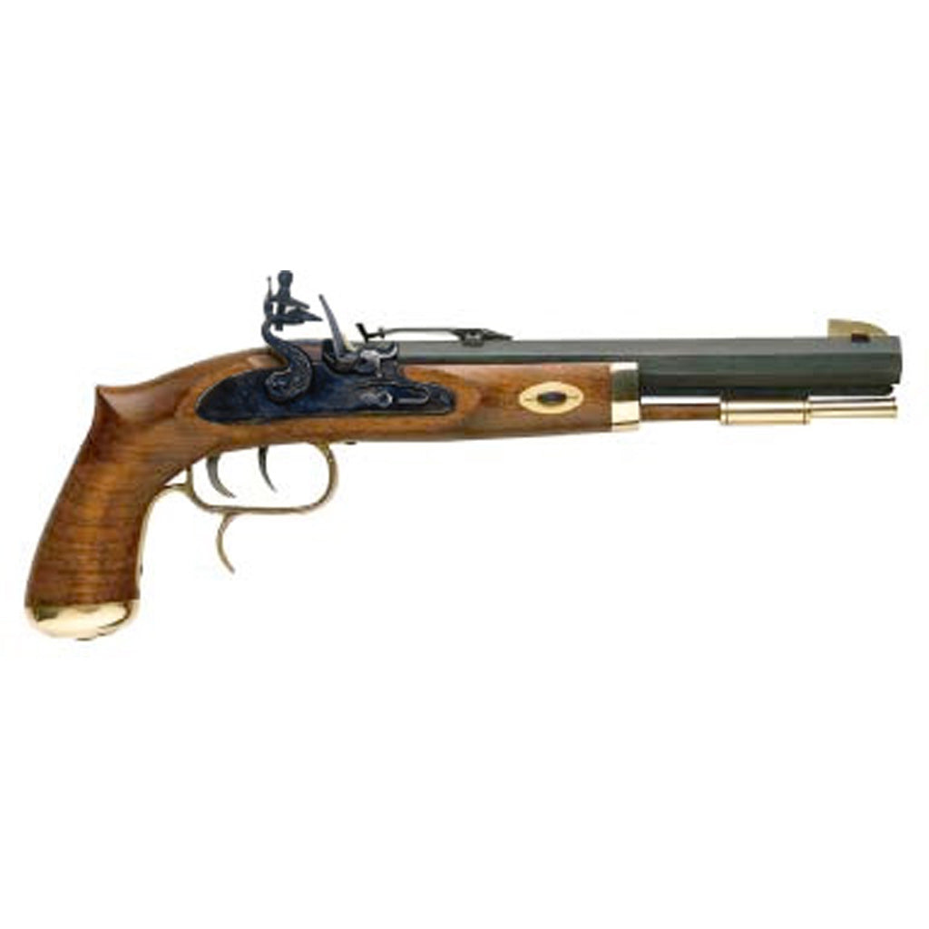 Traditions Trapper Flintlock Pistol .50 Cal 9.75 in. Blued/Hardwood