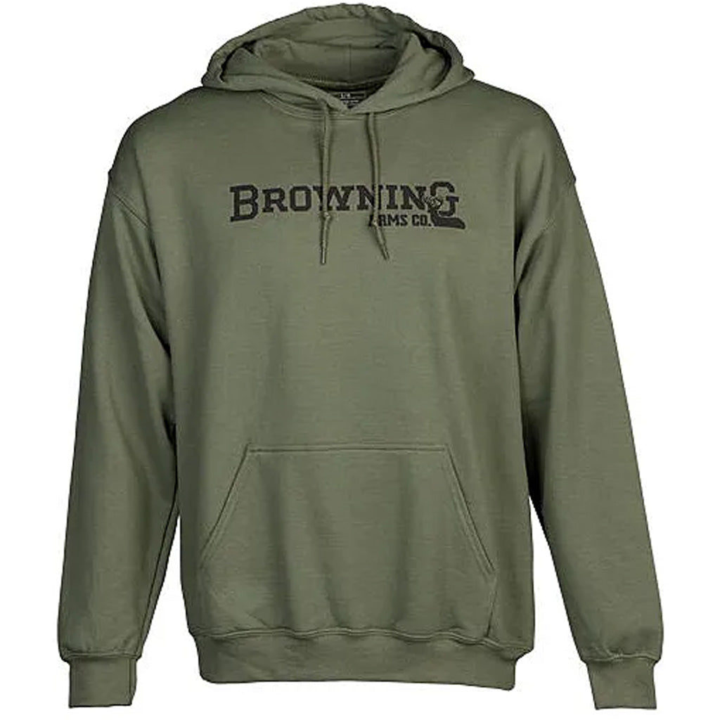Browning Buckmark Hoodie Dark Green Medium