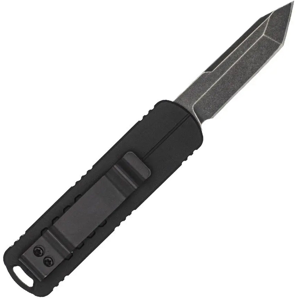 CobraTec Hornet OTF Knife OTF Black Tanto Blade