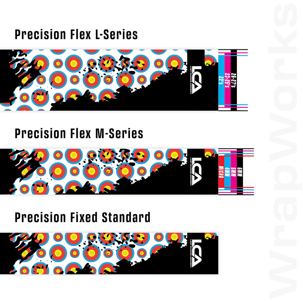 Last Chance WrapWorks Vegas Indoor Black Splatter Precision Fixed Standard