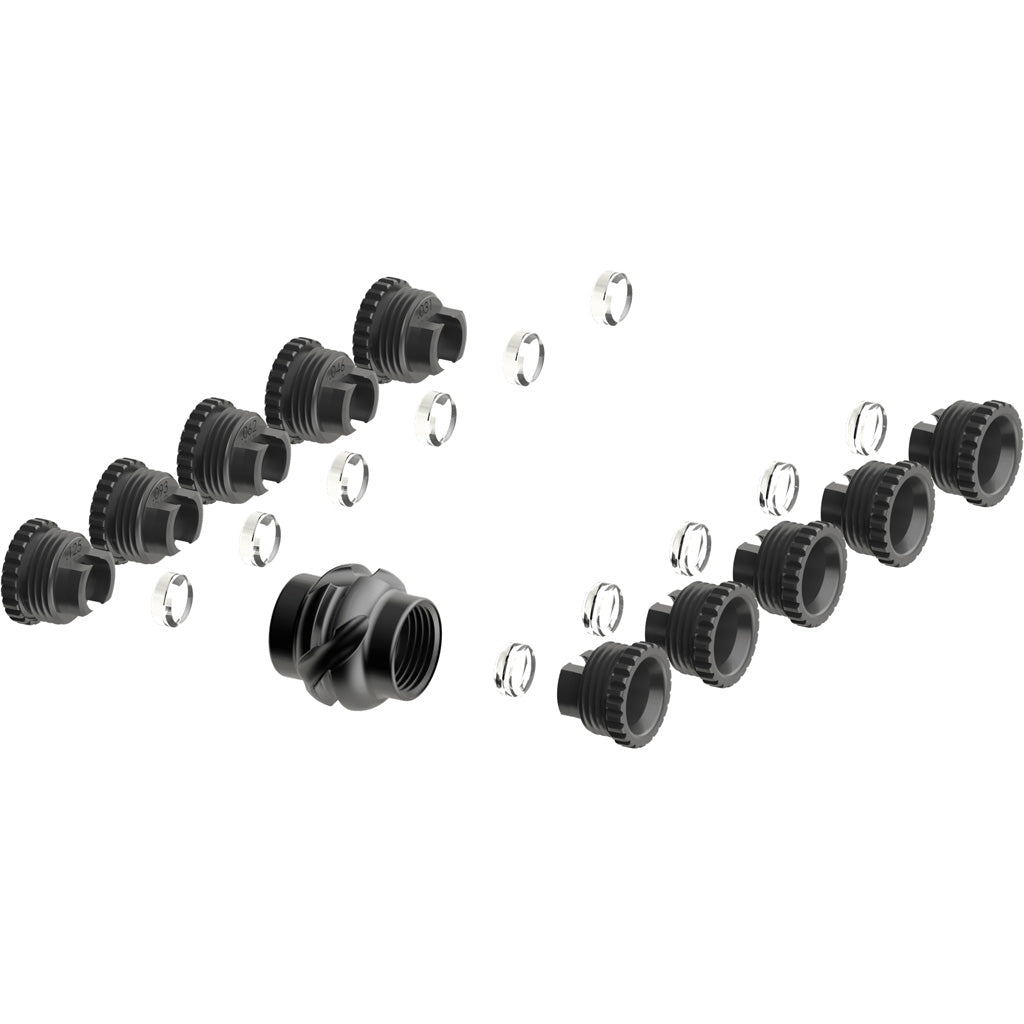 Specialty Deluxe Stack It Peep Kit Contains all 5 Apertures