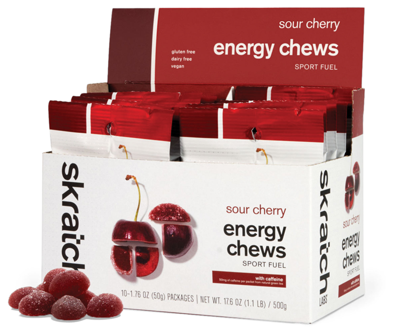 S PO Rt Chews Sour Cherry Caf