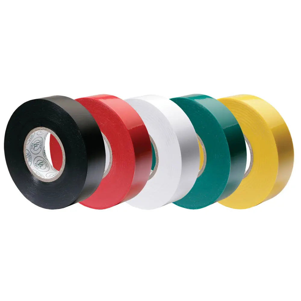 Ancor Premium Assorted Electrical Tape - 1/2" x 20&