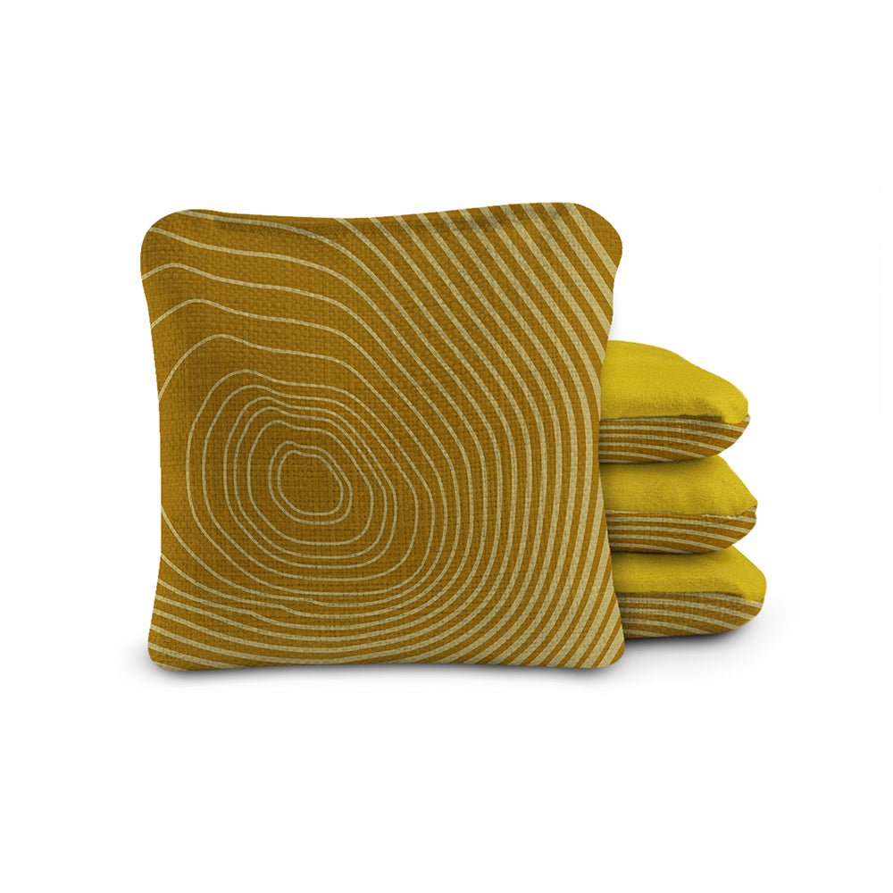 6-in Dual-Sided Cornhole Bags | Tree Rings Collection