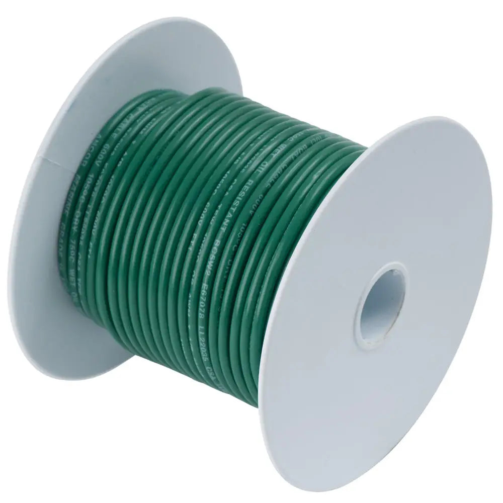 Ancor Green 18 AWG Tinned Copper Wire - 100&