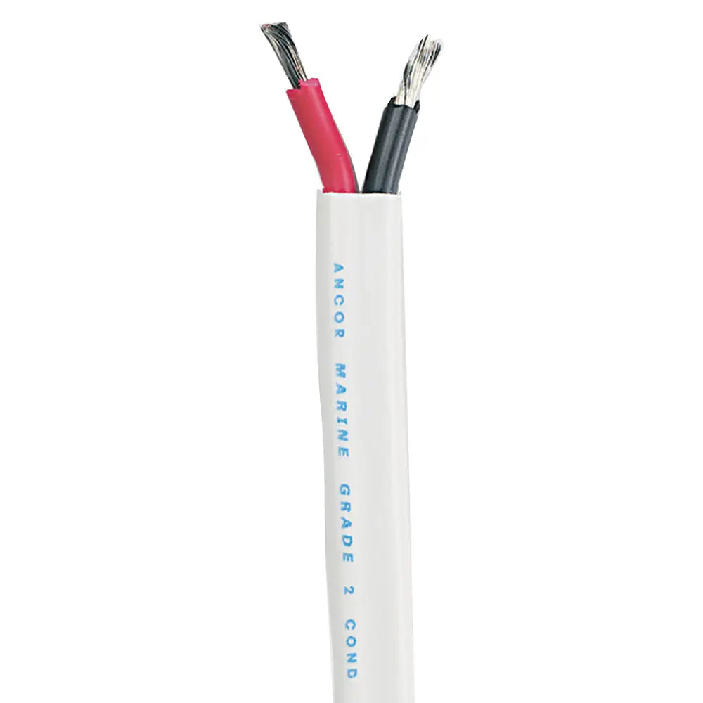 Ancor Standard Duplex Cable - Flat 18/2 AWG - 2 x 0.8mm Red/Black - 250&