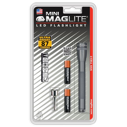 P32 Mini Maglite 2 AAA-Cell LED Flashlight