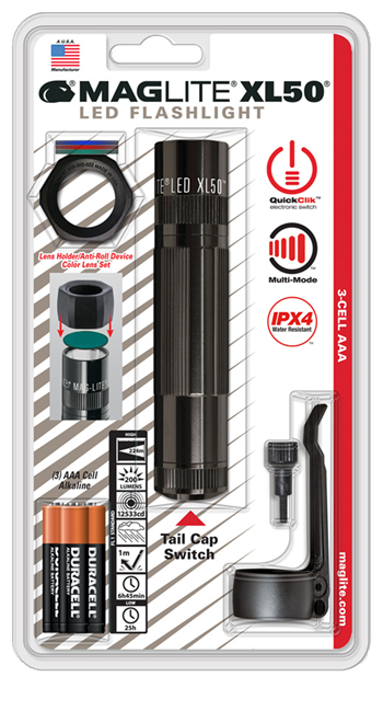 XL50 LED 3 AAA-Cell Flashlight