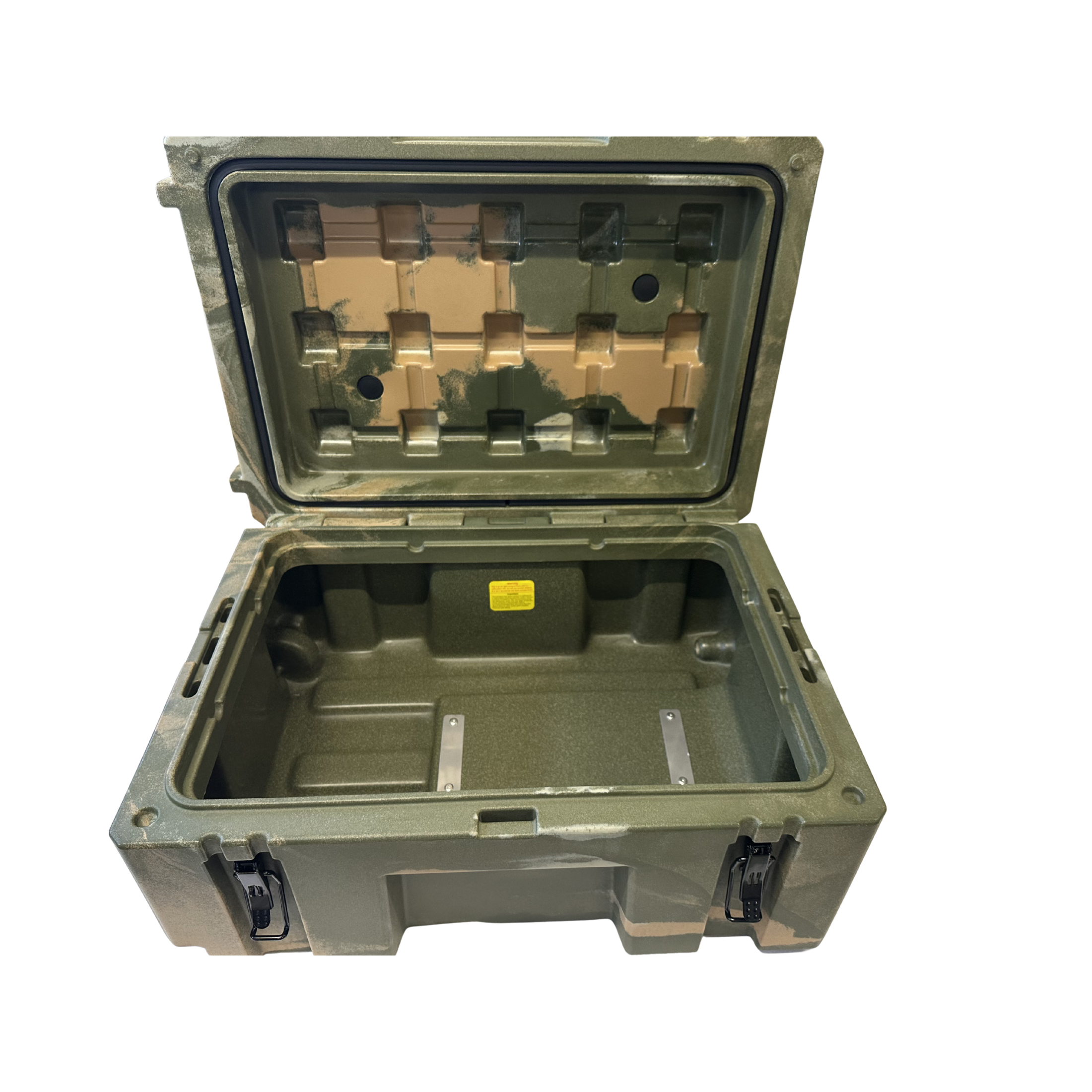 Cubix 76L Rolling Cargo Case — Wheeled Rotomolded Gear, Tool & Storage Box