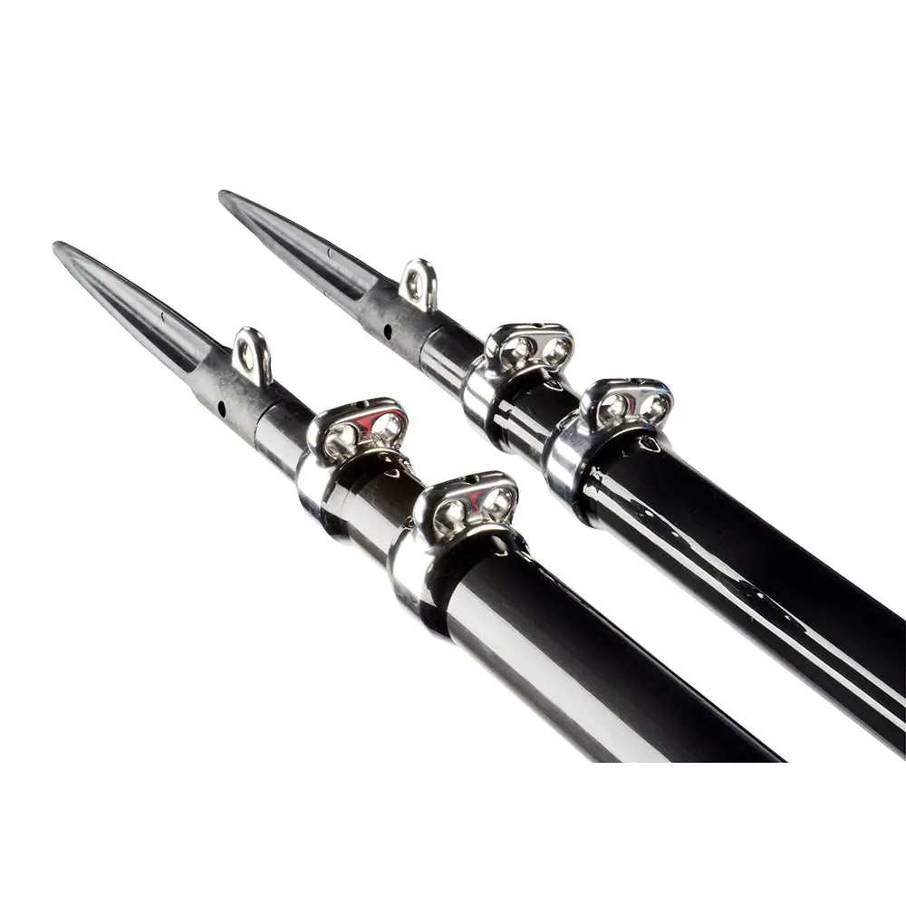 C.E. Smith Gen3 Carbon Fiber Outriggers - Black - 22&