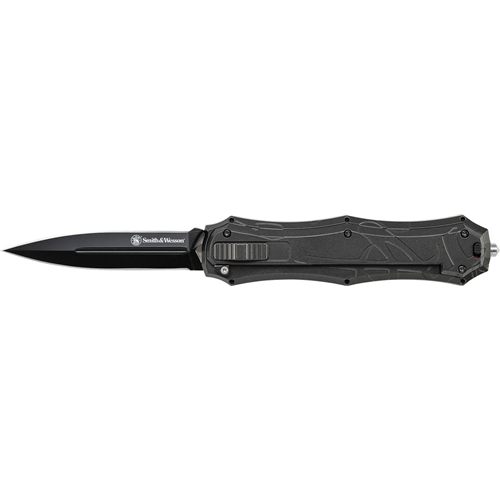 OTF Assist, Finger Actuator, Black Spear Point Blade AUS-8 Steel. No Ship CA, NY, MA, MI (Open Box)