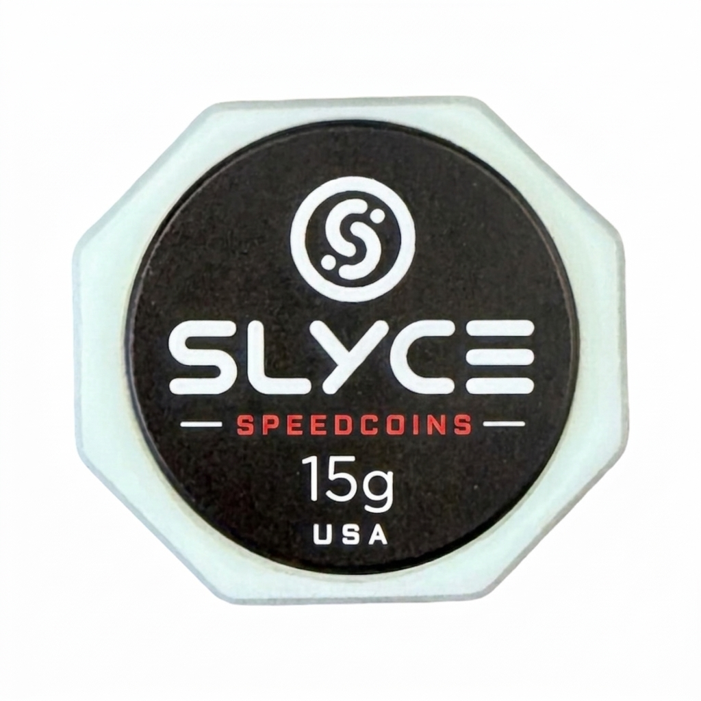 SLYCE SpeedCoins Black Edition - Pickleball Paddle Tuning Handle Weights