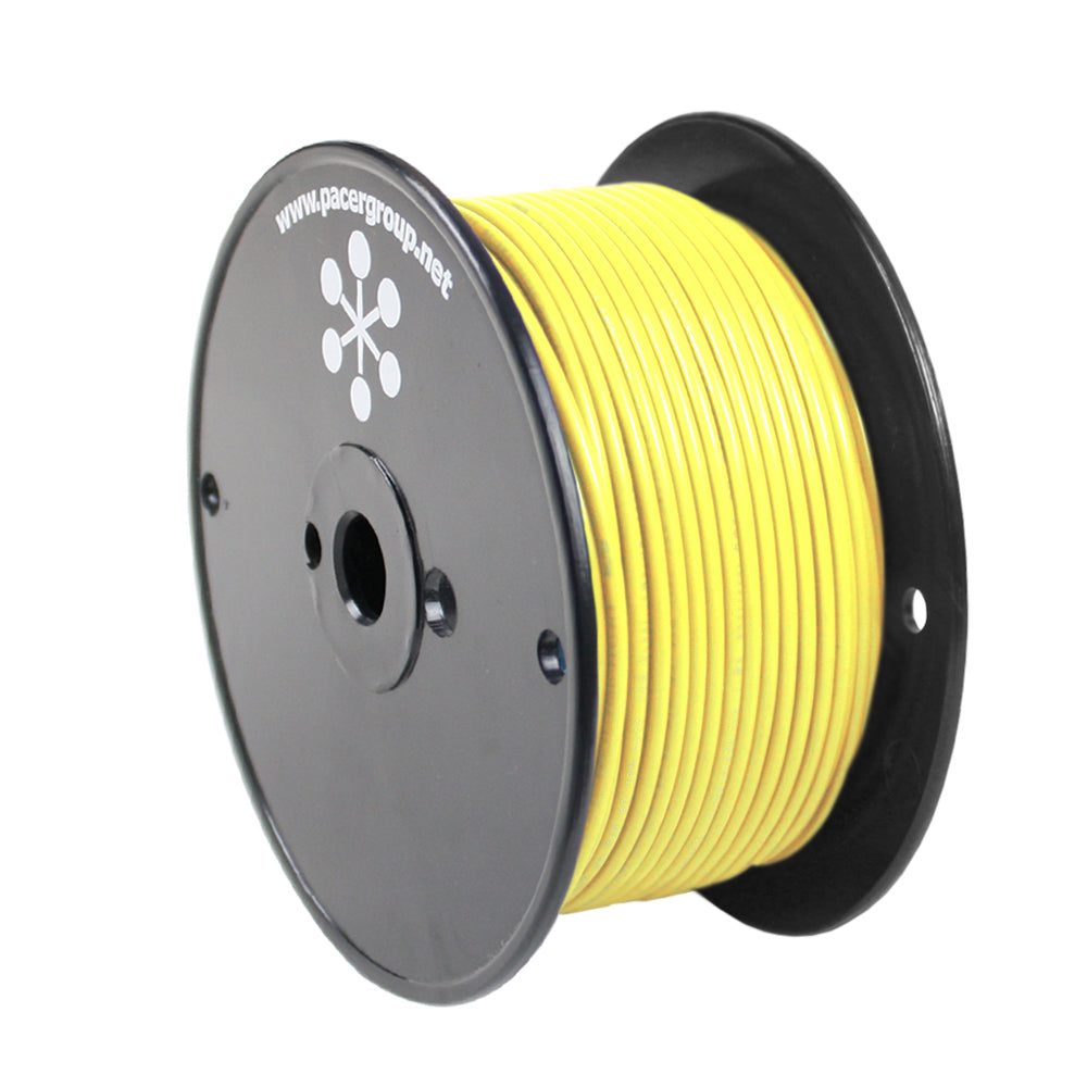 Pacer Yellow 12 AWG Primary Wire - 250&