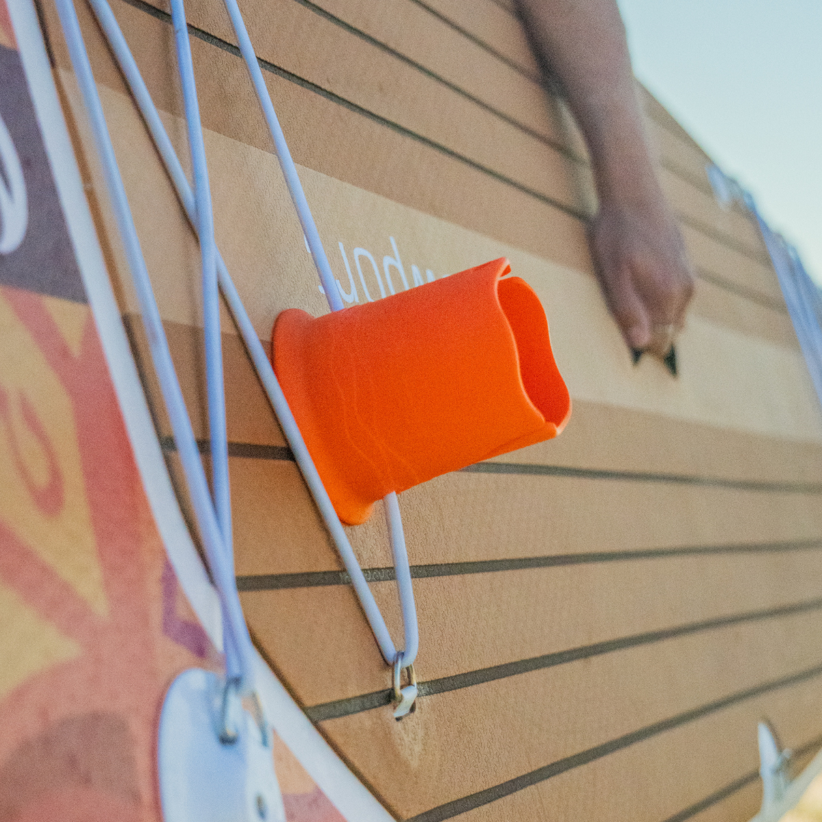 Floatsup® Cup Drink Holder, Blaze Orange (Open Box)