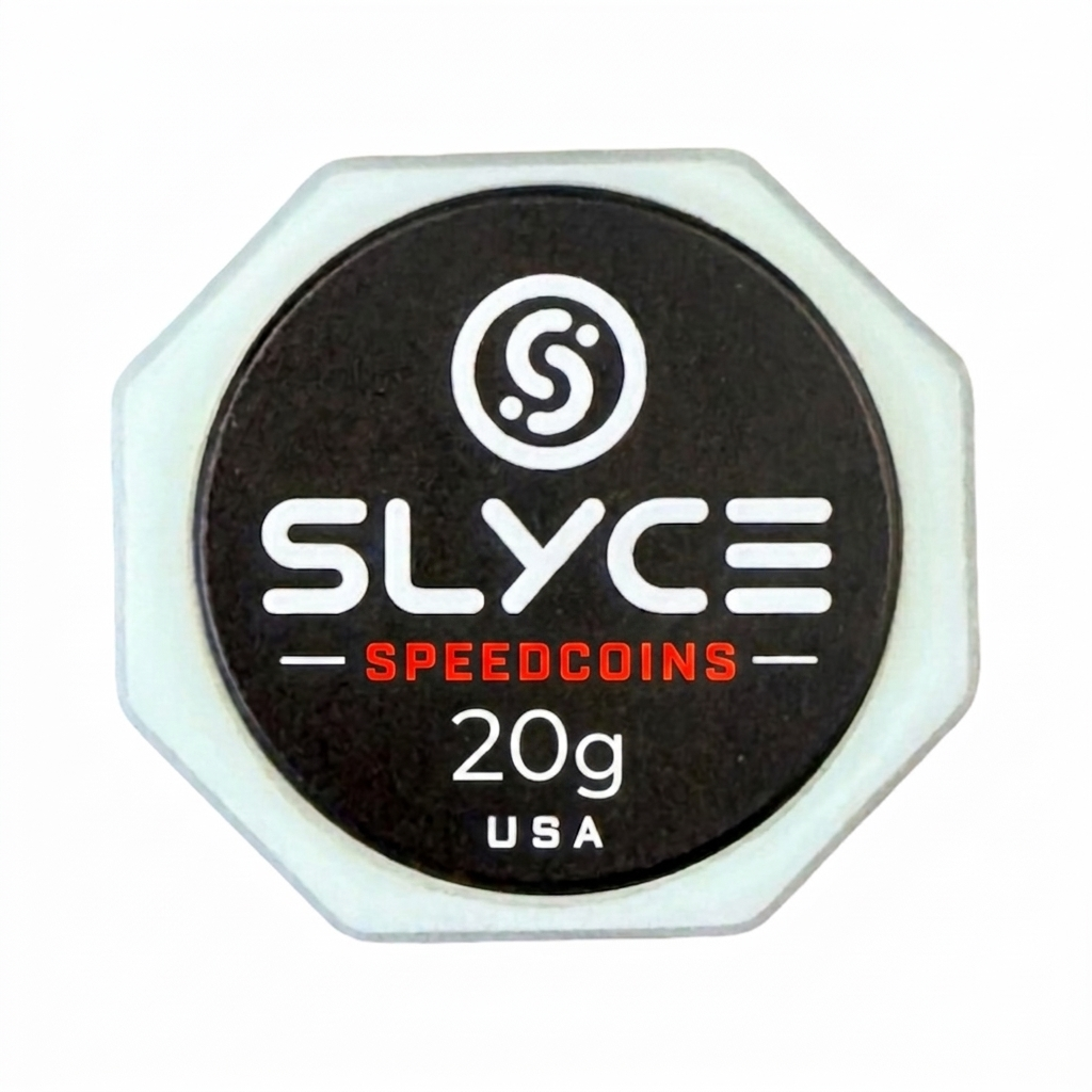 SLYCE SpeedCoins Black Edition - Pickleball Paddle Tuning Handle Weights