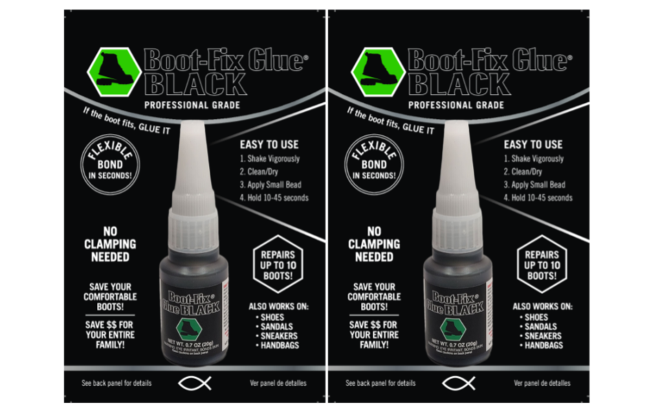 Boot-Fix and Shoe-Fix Glues 2-packs