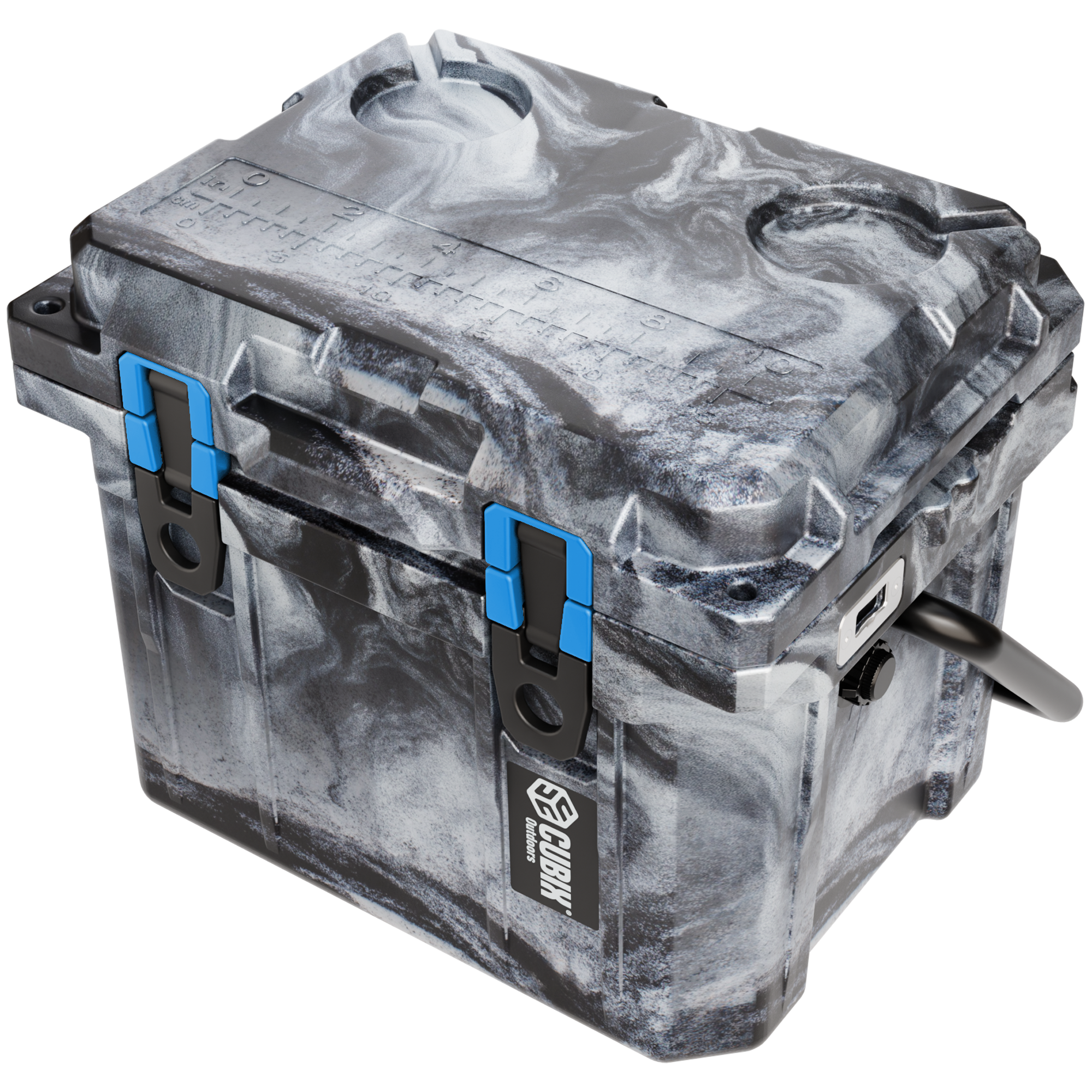 QuadraX 10QT Personal Cooler – Rotomolded Hard Cooler with 72-Hr Ice Retention & Lifetime Warranty
