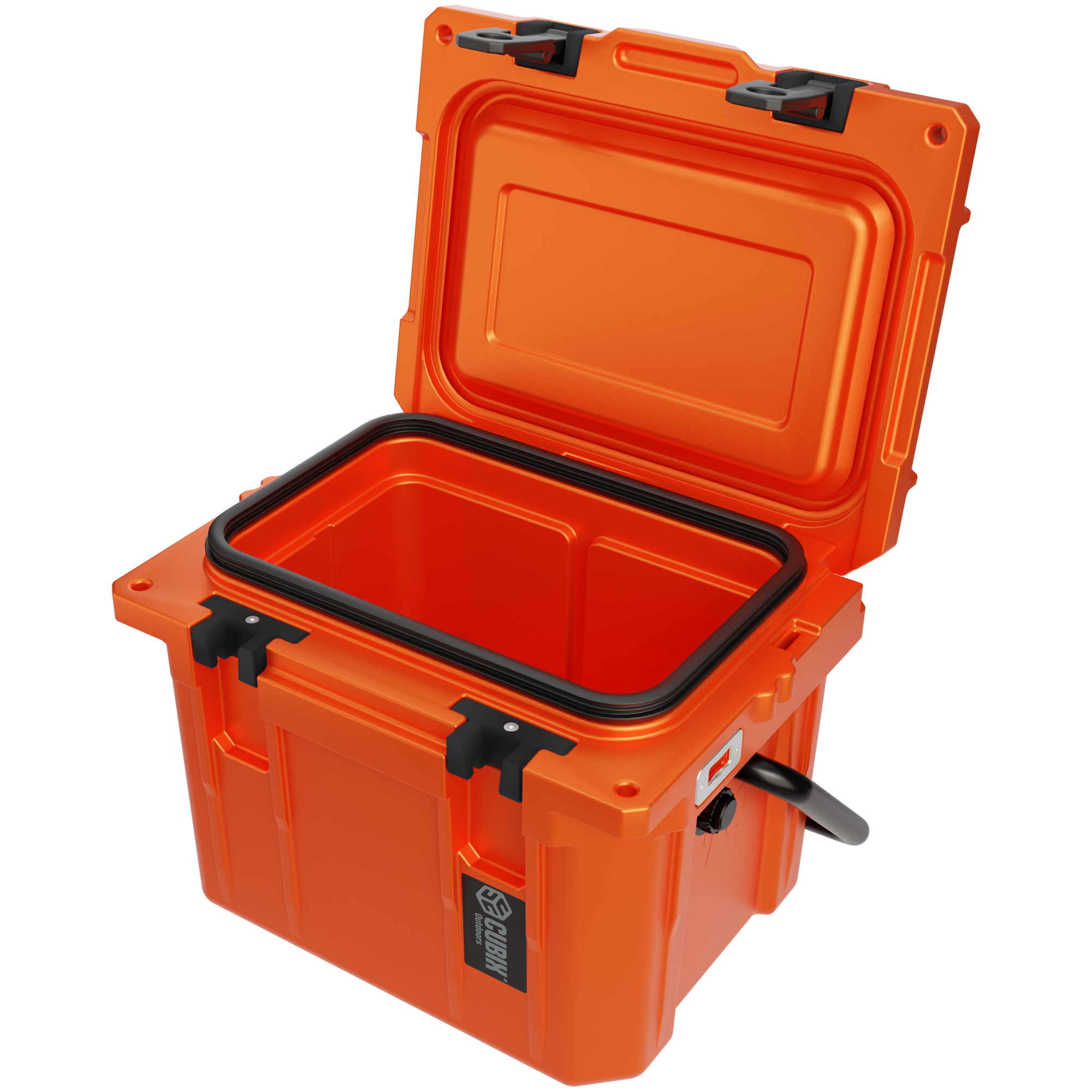 QuadraX 10QT Personal Cooler – Rotomolded Hard Cooler with 72-Hr Ice Retention & Lifetime Warranty