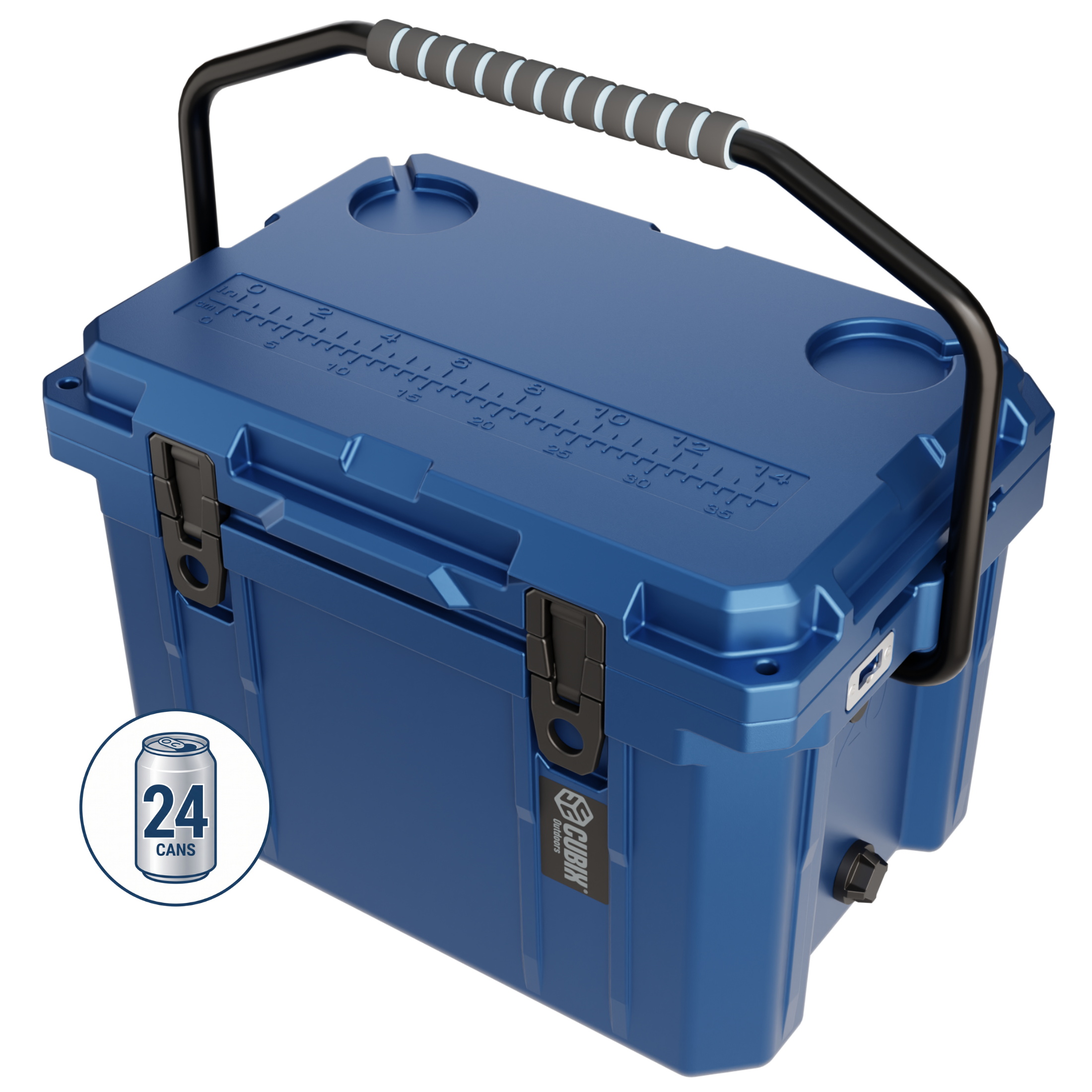 20 Quart Rotomolded Cooler - QuadraX