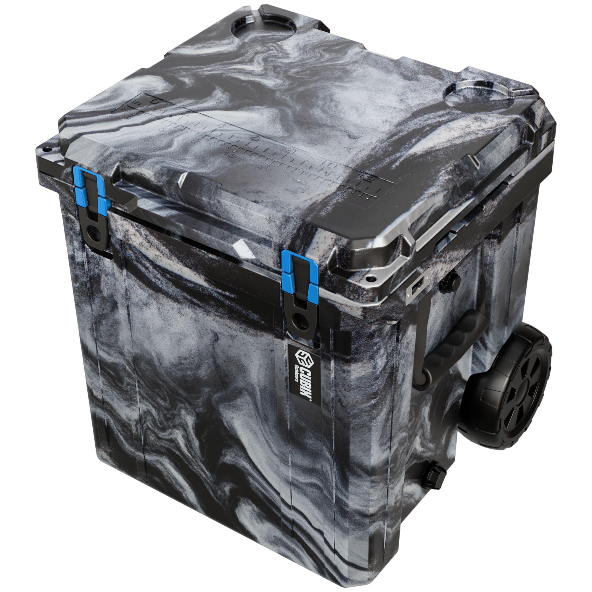 46 Quart Rotomolded Cooler With Wheels - QuadraX