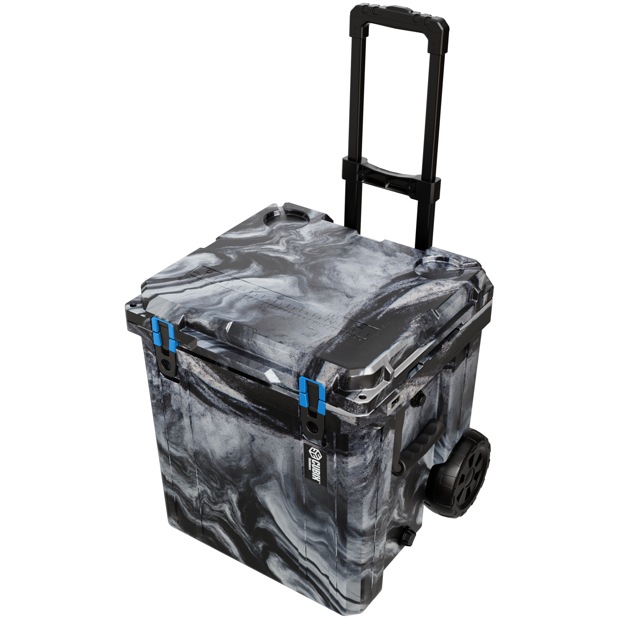 46 Quart Rotomolded Cooler With Wheels - QuadraX