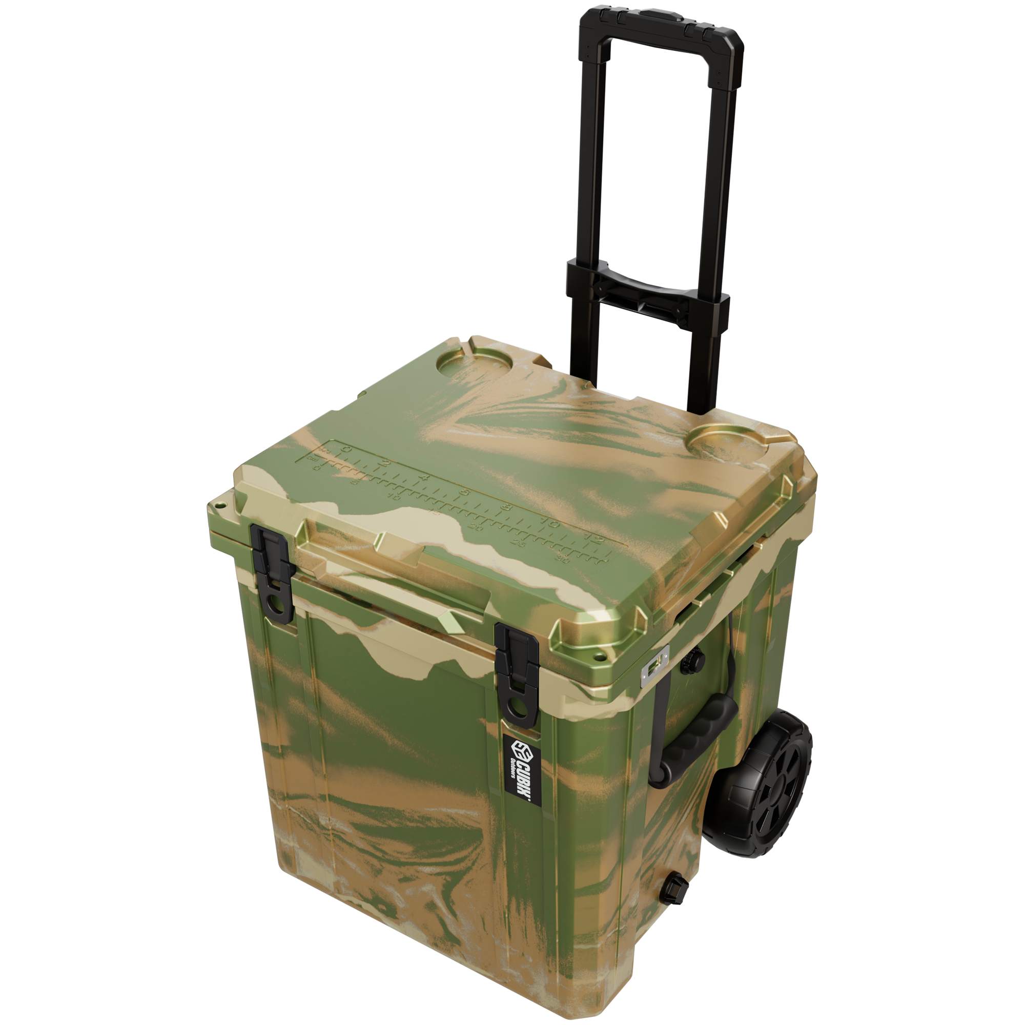 46 Quart Rotomolded Cooler With Wheels - QuadraX