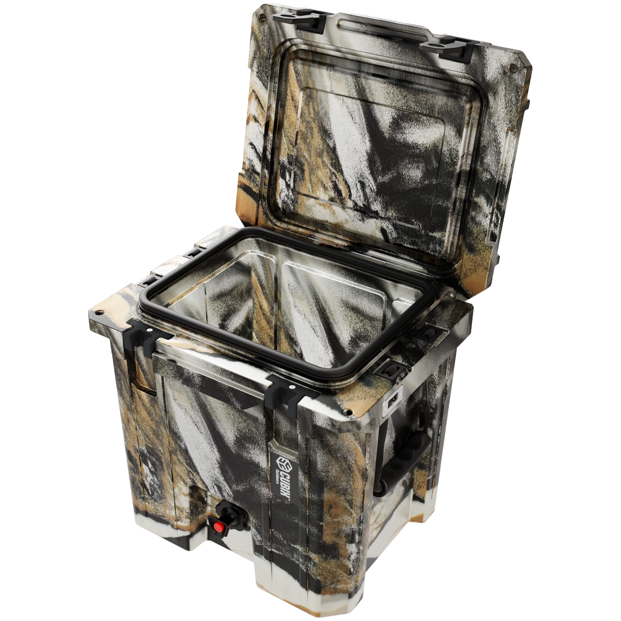 5 Gallon, 2-in-1 Beverage Dispenser/Cooler - QuadraX Hard Cooler