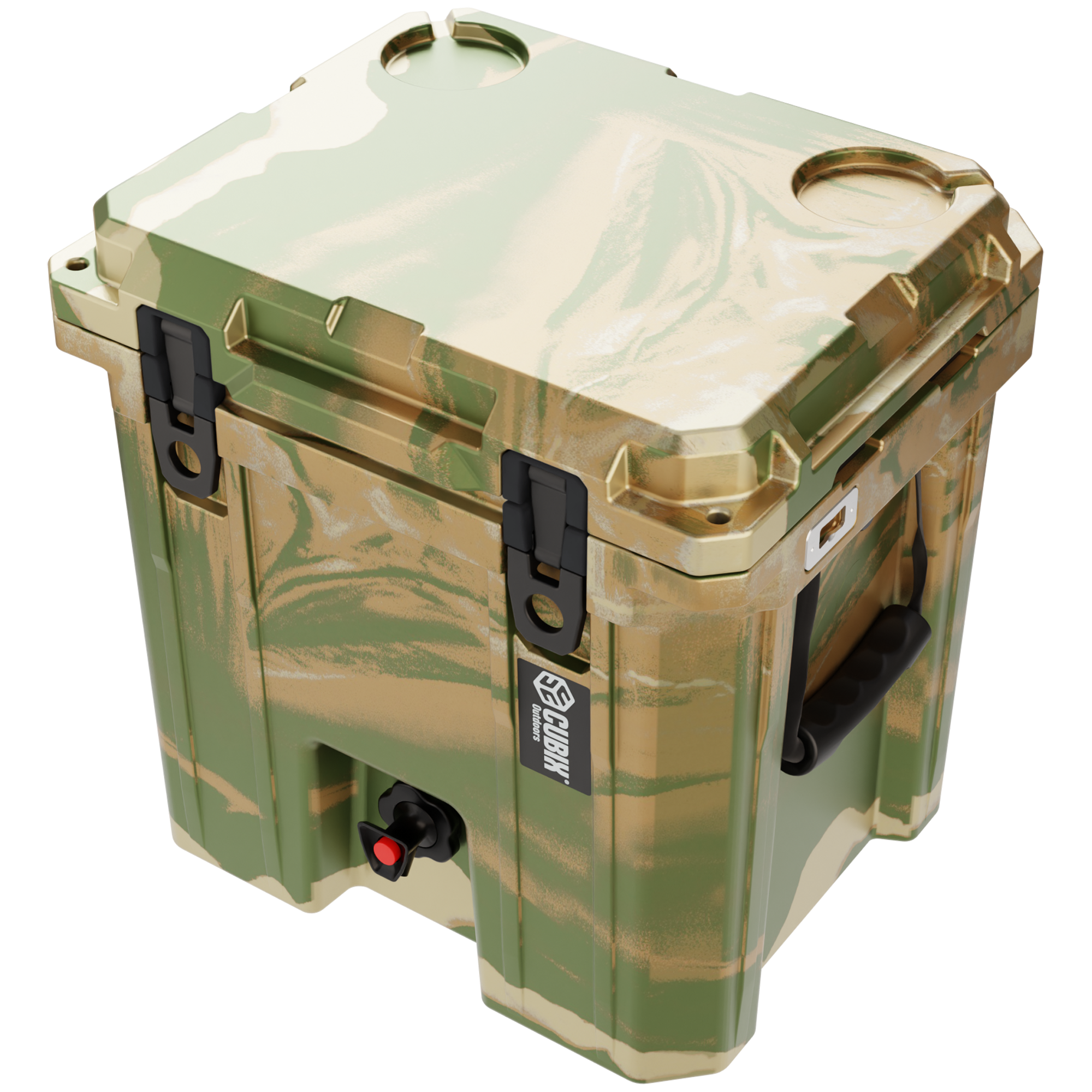 5 Gallon, 2-in-1 Beverage Dispenser/Cooler - QuadraX Hard Cooler