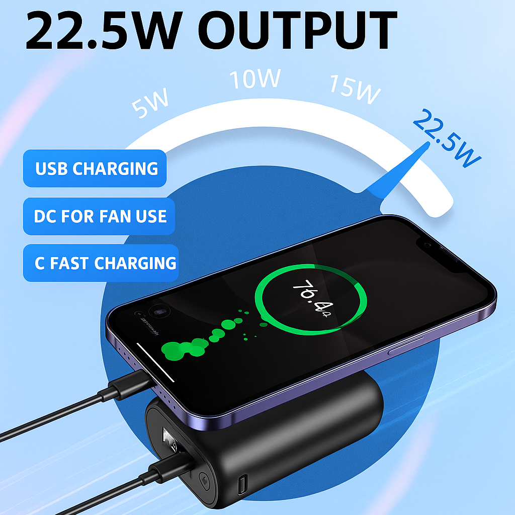LITEGUEST 20,000 mAh Ultra-Compact Power Bank – Heated & Cooling Ready