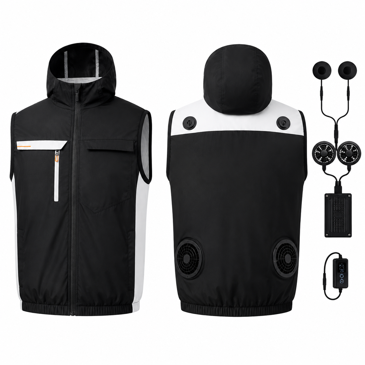 LITEGUEST Hooded TEC Cooling Vest – Dual Semiconductor Cooling