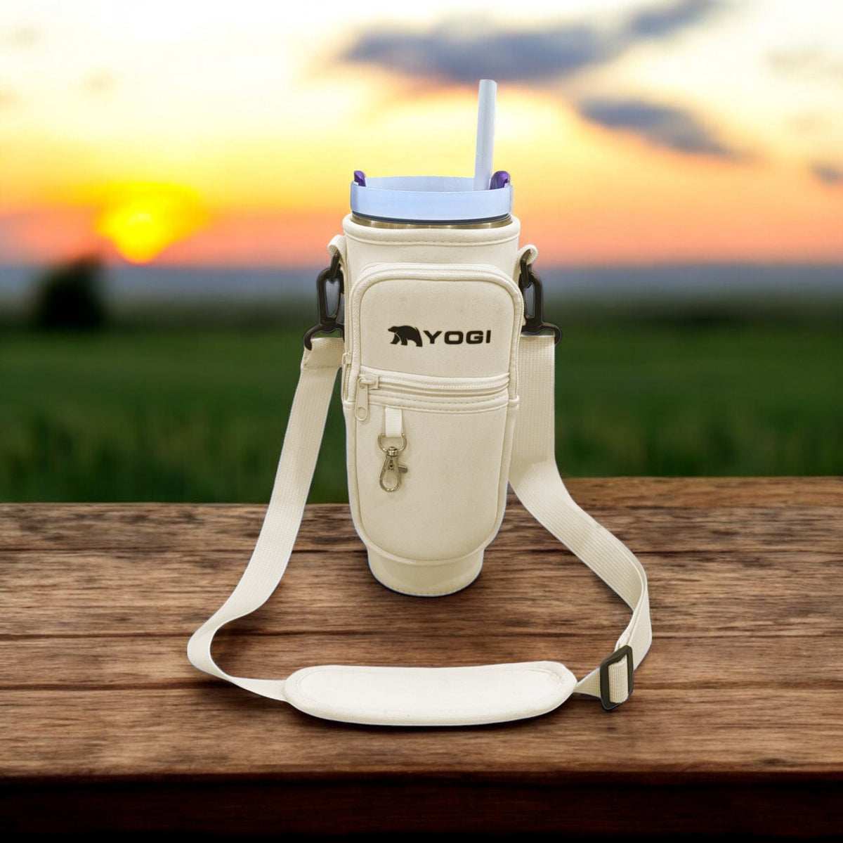 Yogi Go! Crossbody Tumbler Tote