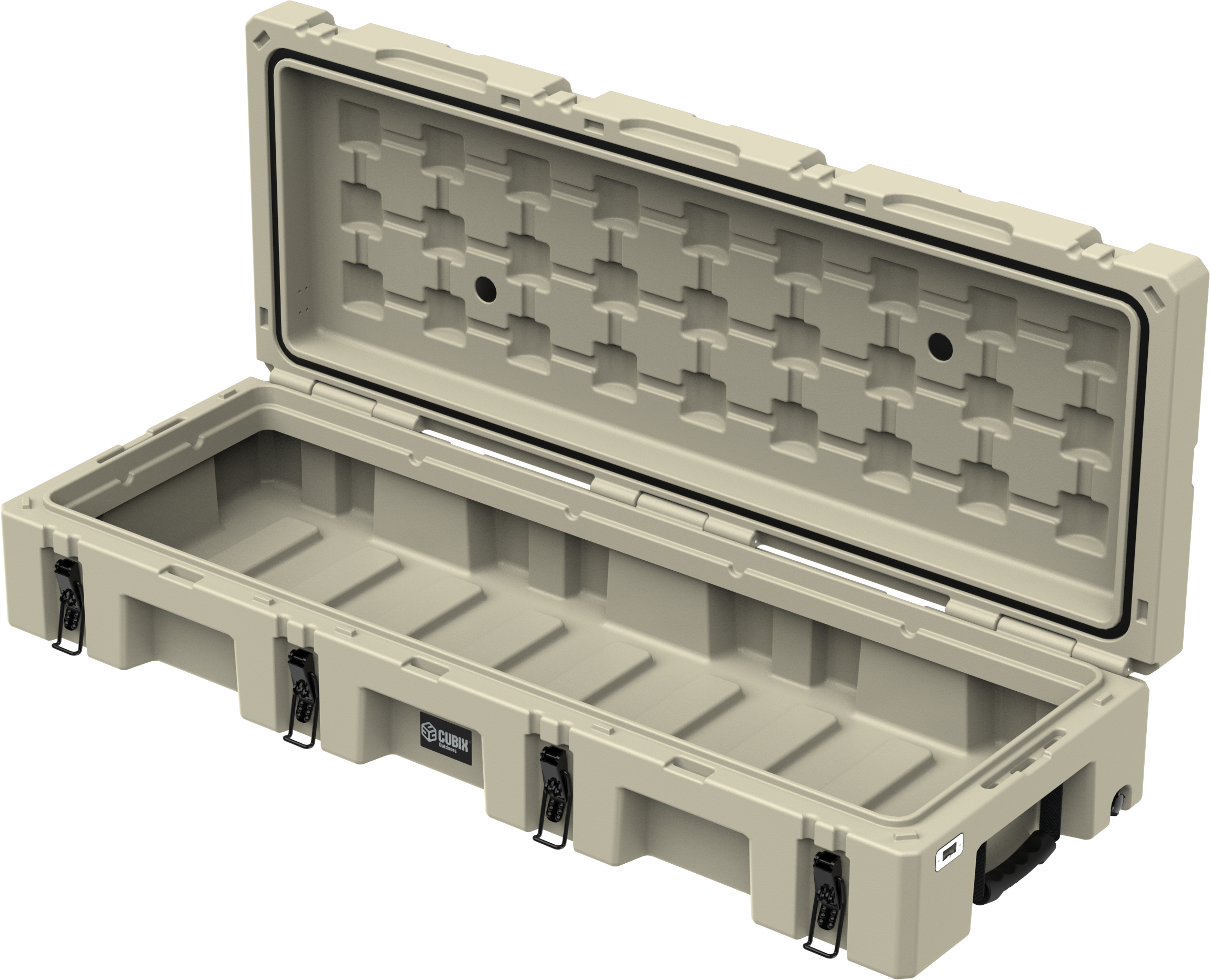 Cubix Outdoors 102L Heavy-Duty Rotomolded Cargo Case — Hunting, Fishing & Gear Storage