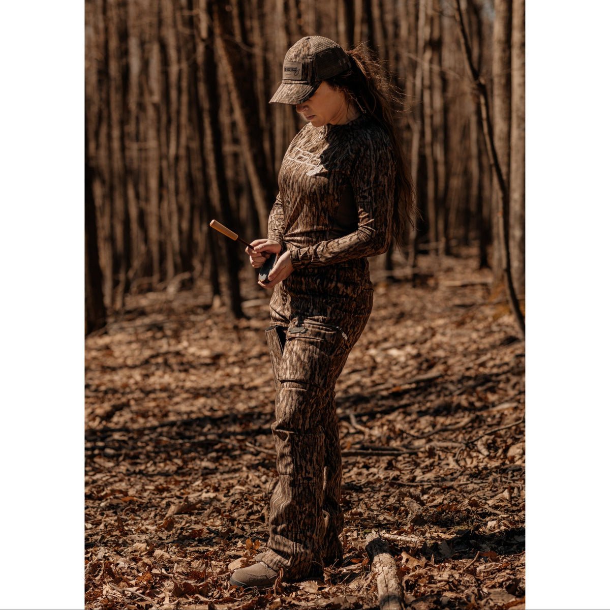 Ava 3.0 Softshell Camo Hunting Pant with Mobile Device Pouch