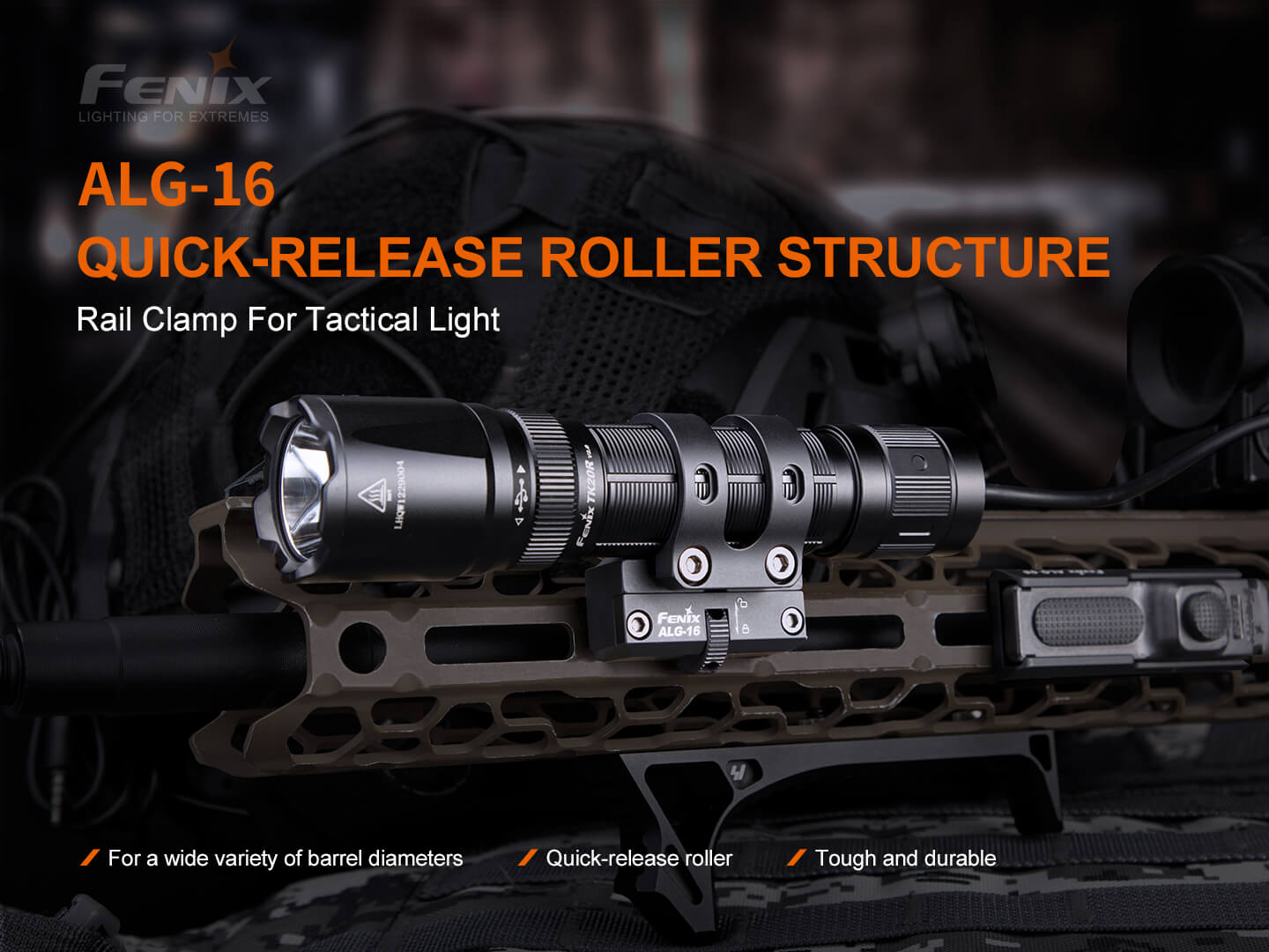 Fenix ALG-16 Tactical Light Multi-Rail Mount