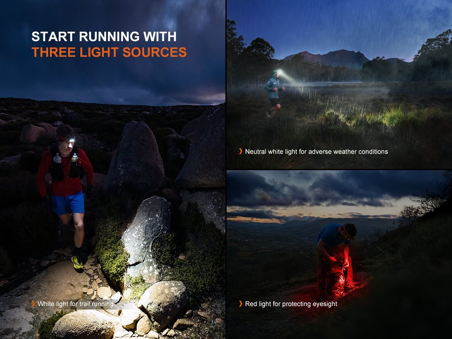 Fenix HP12R-T Balanced Trail Headlamp