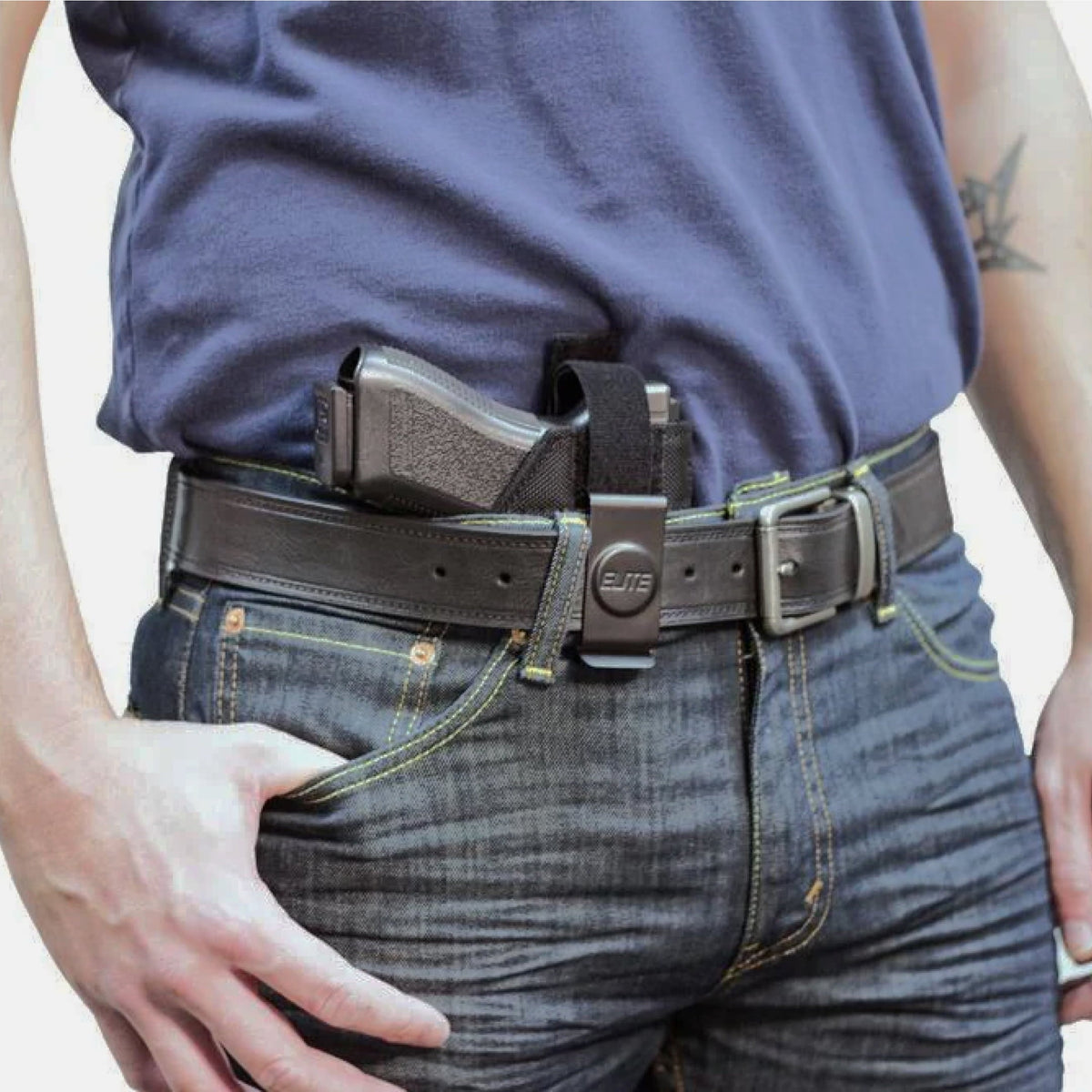 Inside the Pant Clip Holster