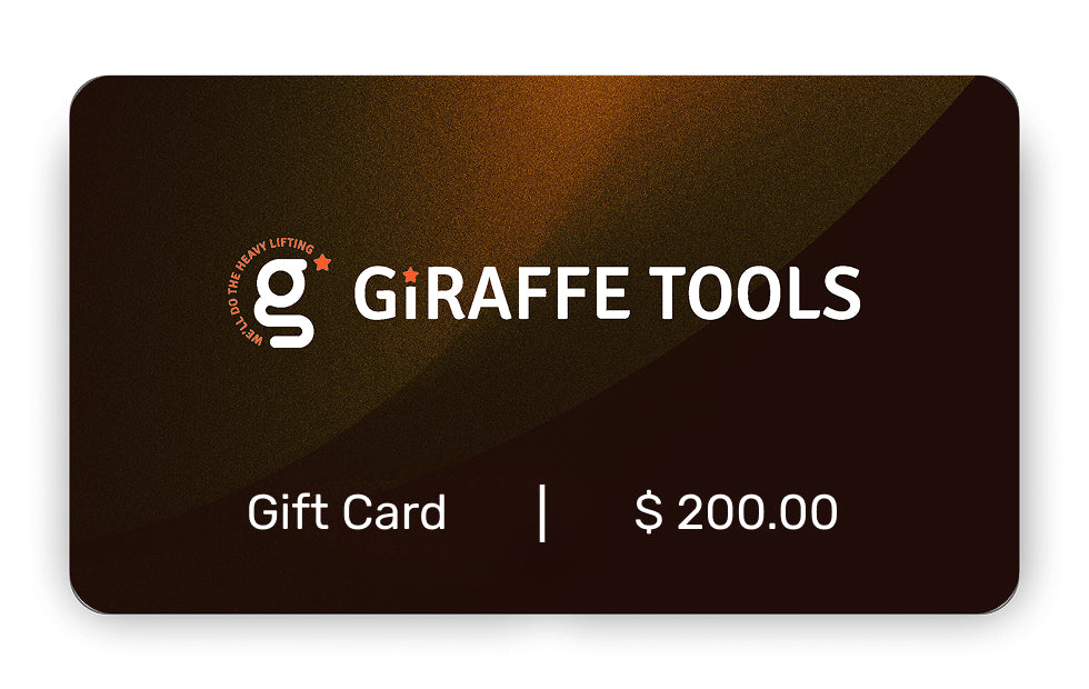 Giraffe Tools Gift Card