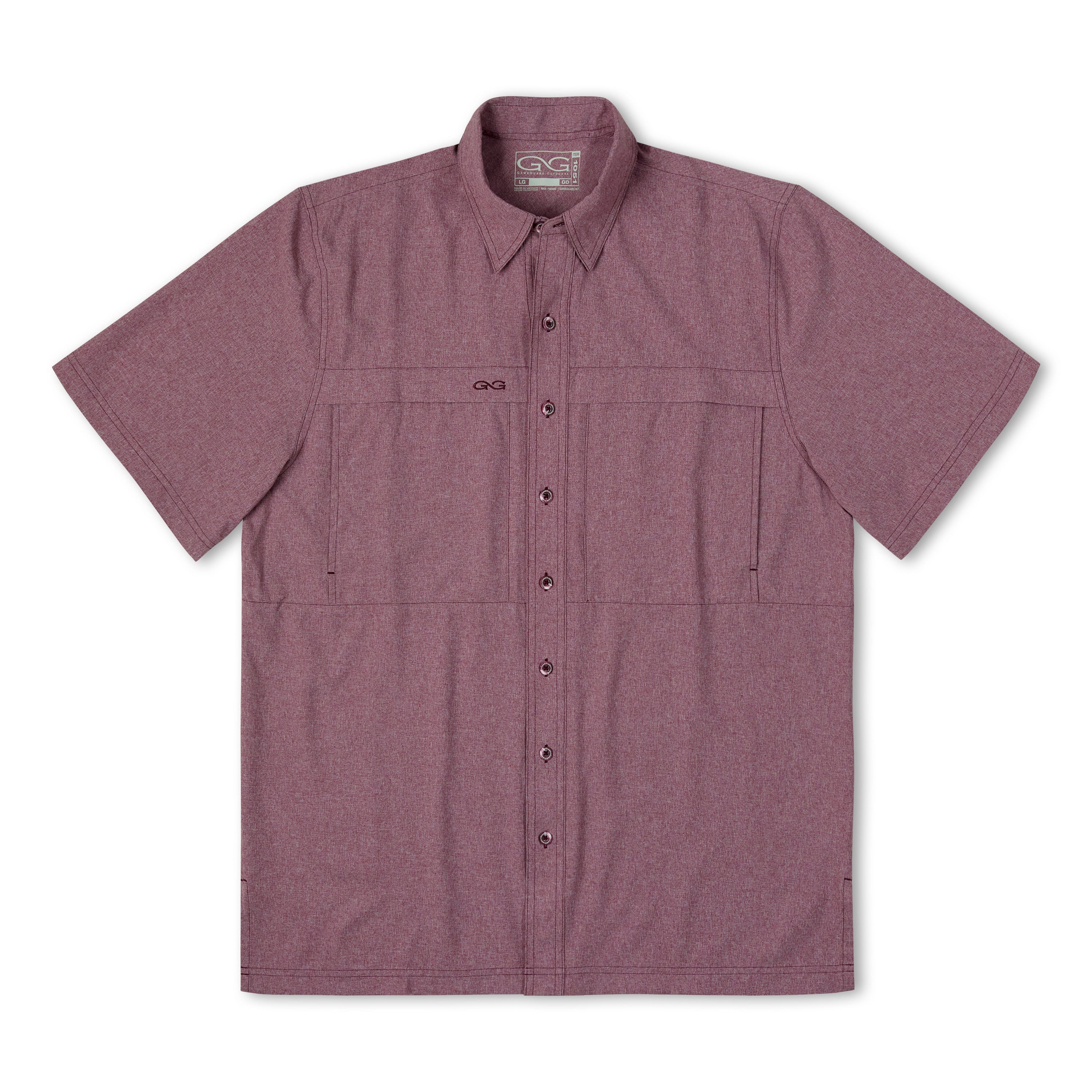 Maroon MicroTek Shirt