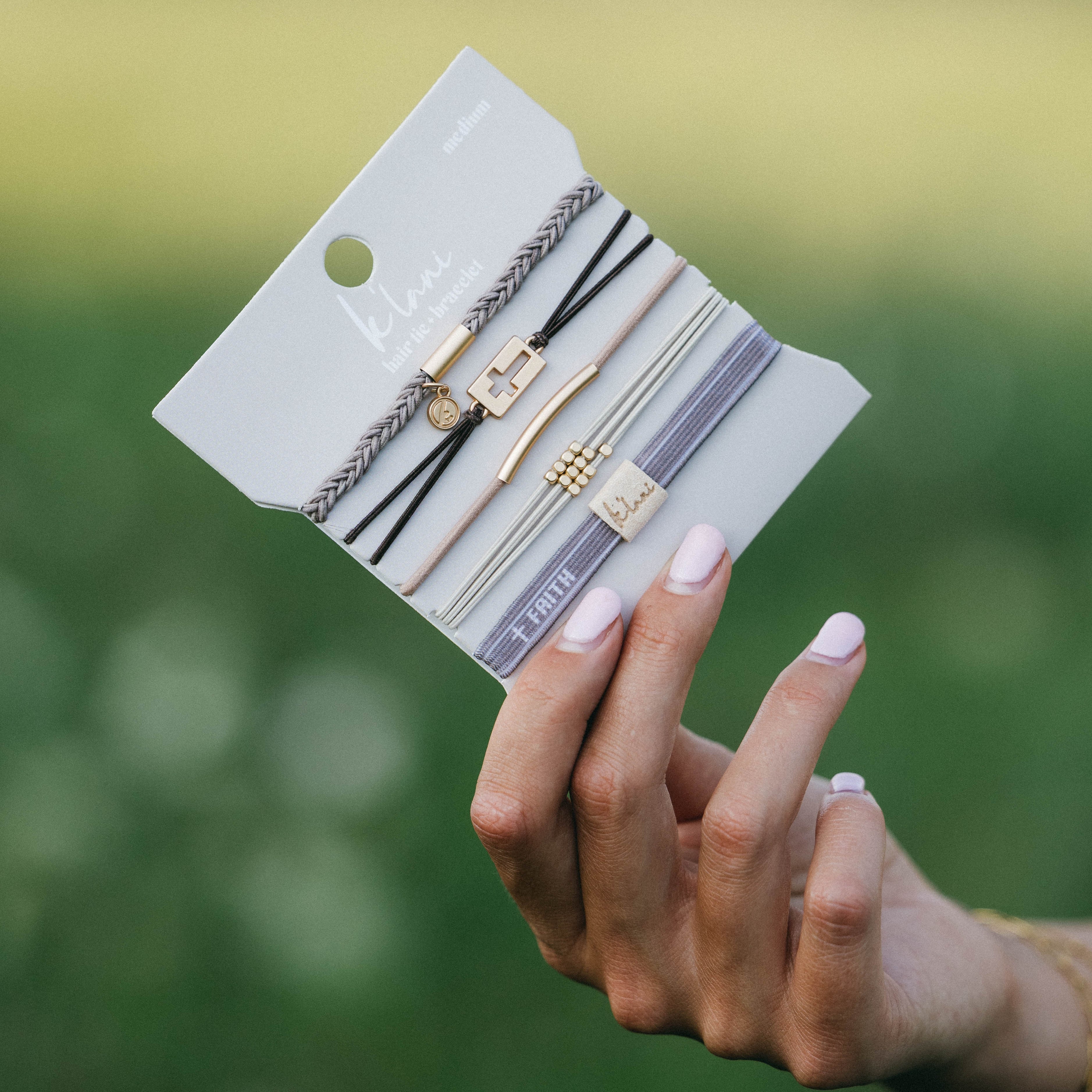 Faith - Hair Tie Bracelet