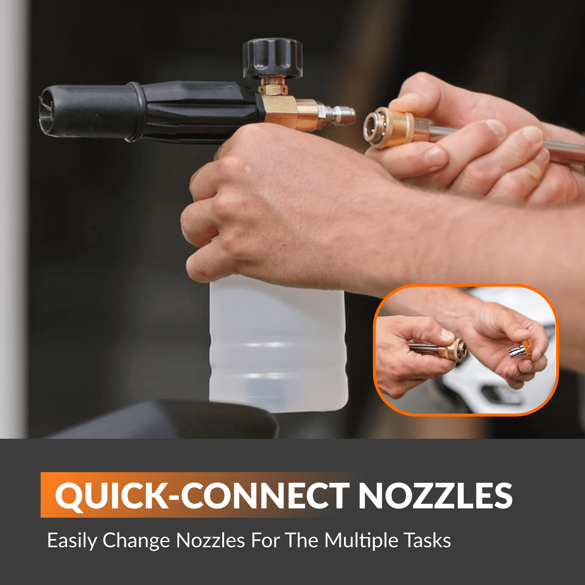 Grandfalls Retractable Pressure Washer Essential