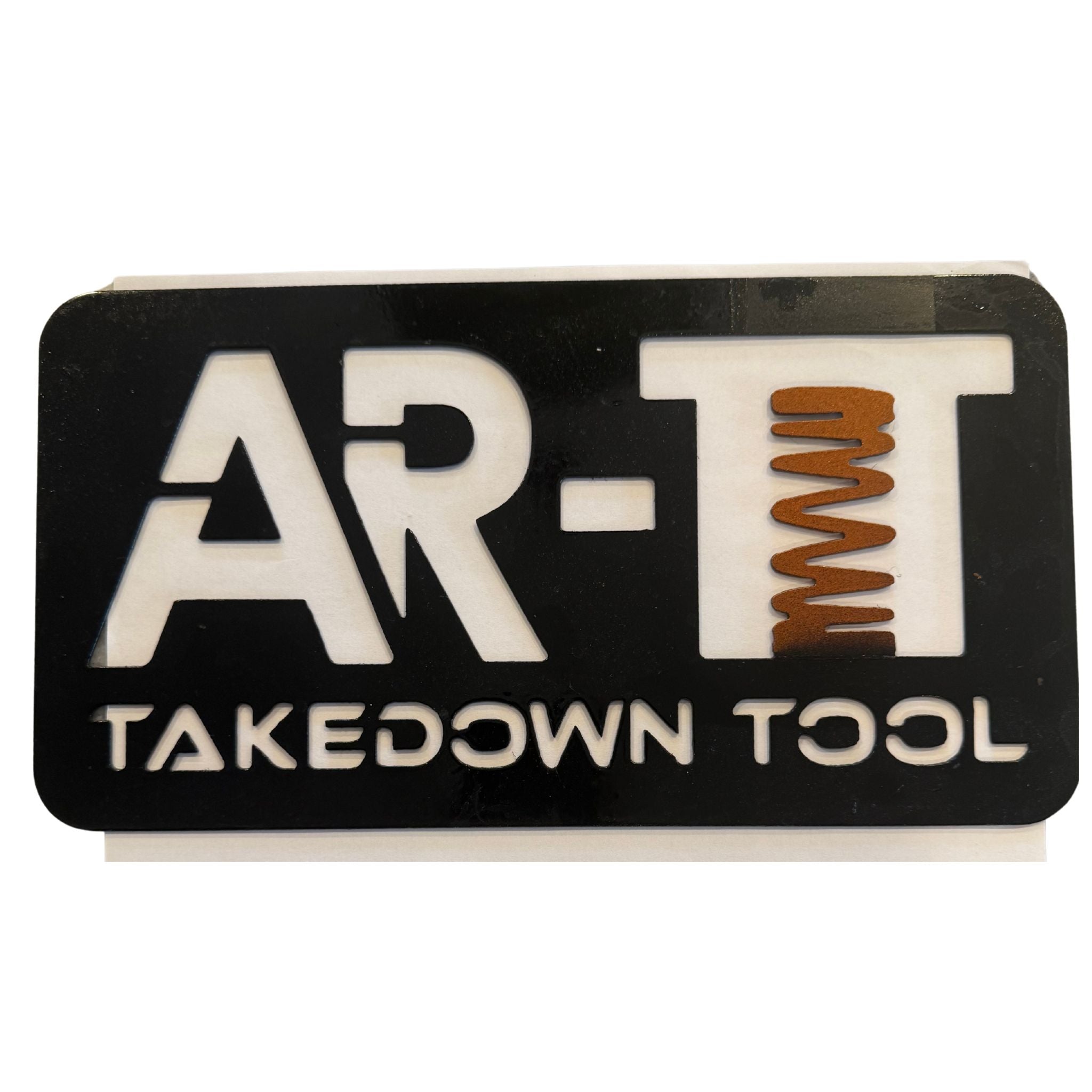 The AR-TT- THE AR-TAKEDOWN TOOL License plate, wall sign or plaque